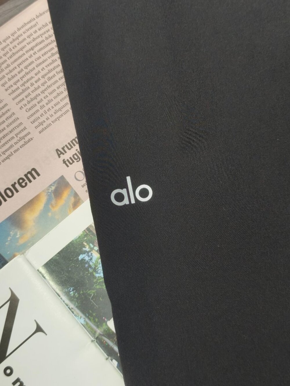 📍Brand New Alo Yoga Regular Black Trouser Women's Pants 30" Inseam🍬 - Picture 5 of 8